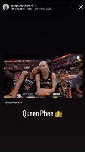 (image credits: @paigebueckers on Instagram)