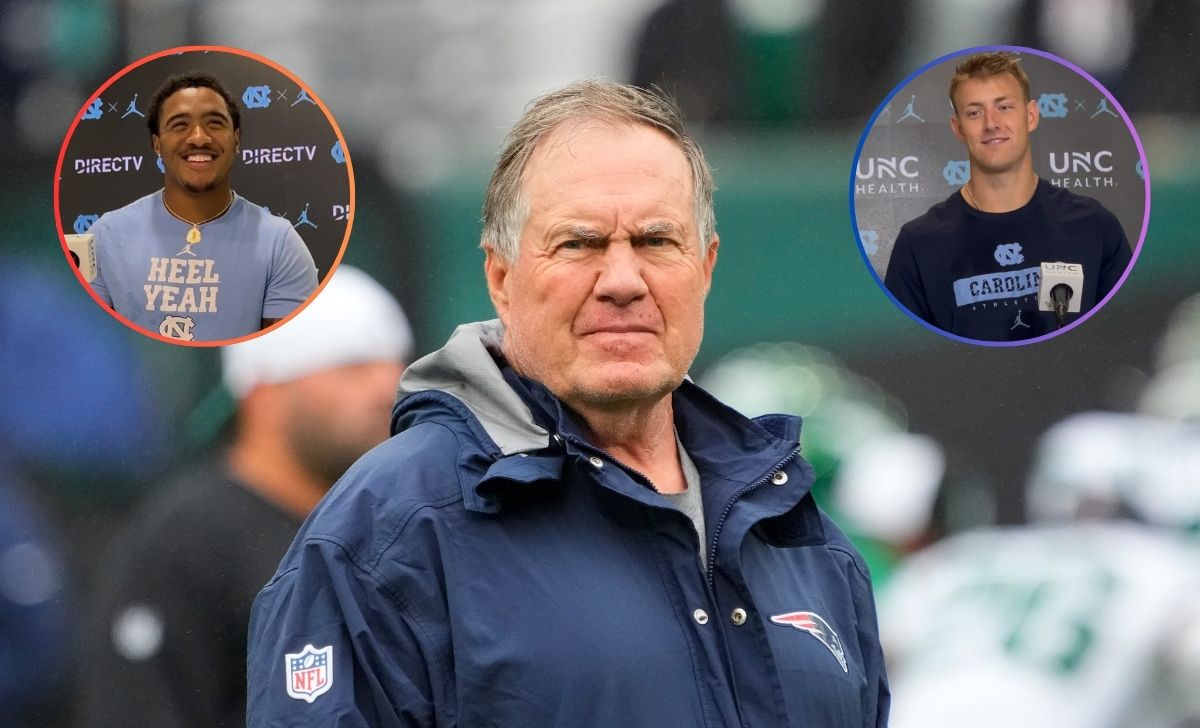 Gio Lopez [L] |Max Johnson [R] | Bill Belichick (Credits@Imagn)