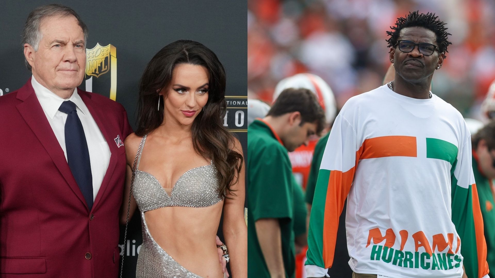Days After Viral Sideline Antics vs. Notre Dame, Michael Irvin Blasts Bill Belichick’s GF Jordon Hudson for UNC On-Field Presence