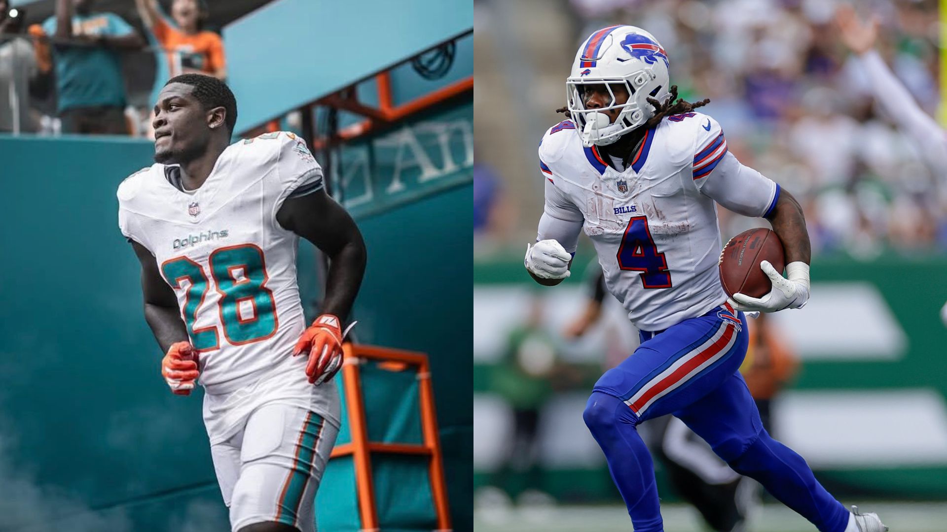 De'Von Achane vs James Cook Statistical Comparison: Who's The Better Running Back?
