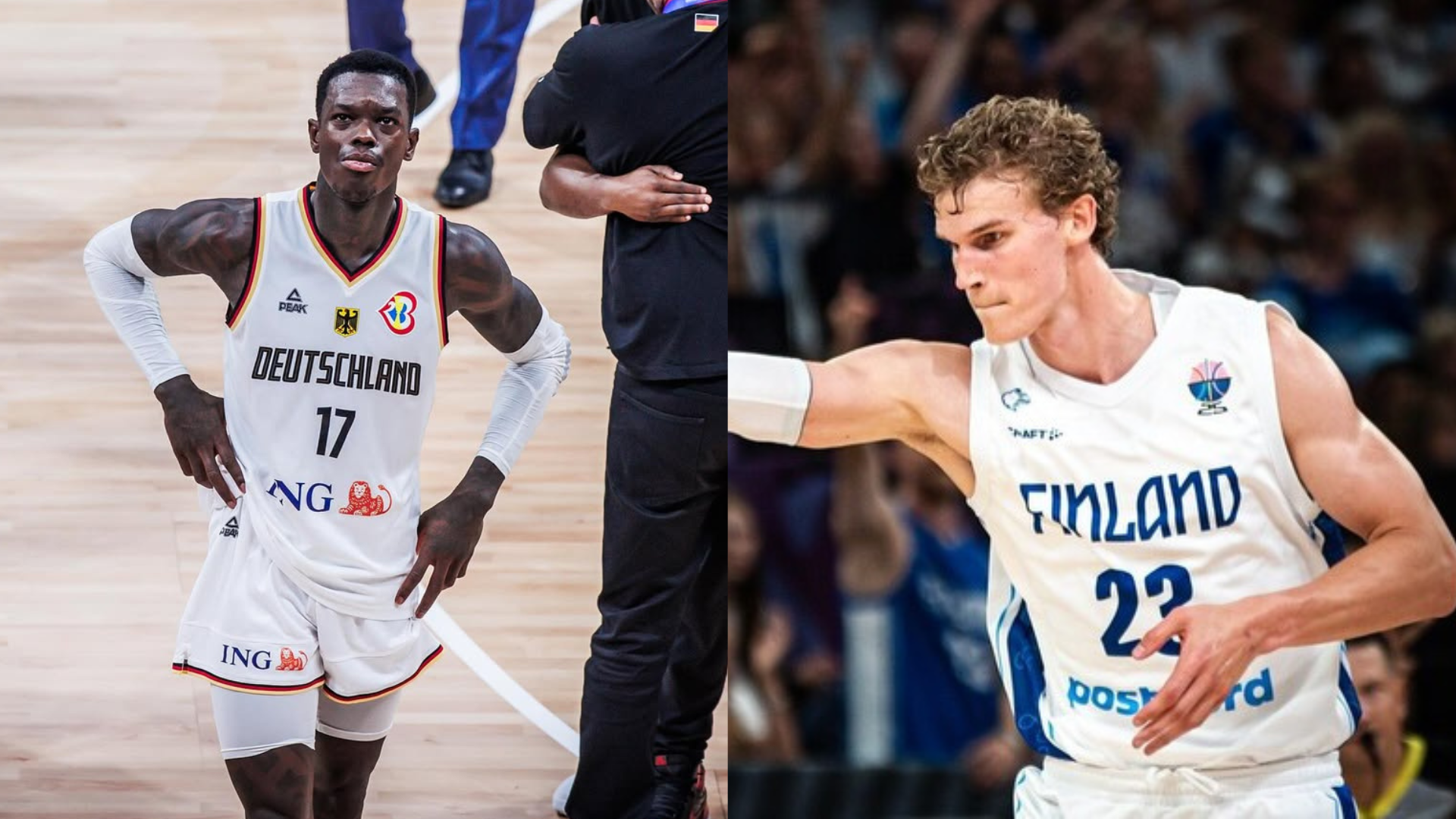 Dennis Schroder and Lauri Markkanen. - Source: @ds17_fg and @laurimarkkanen on Instagram