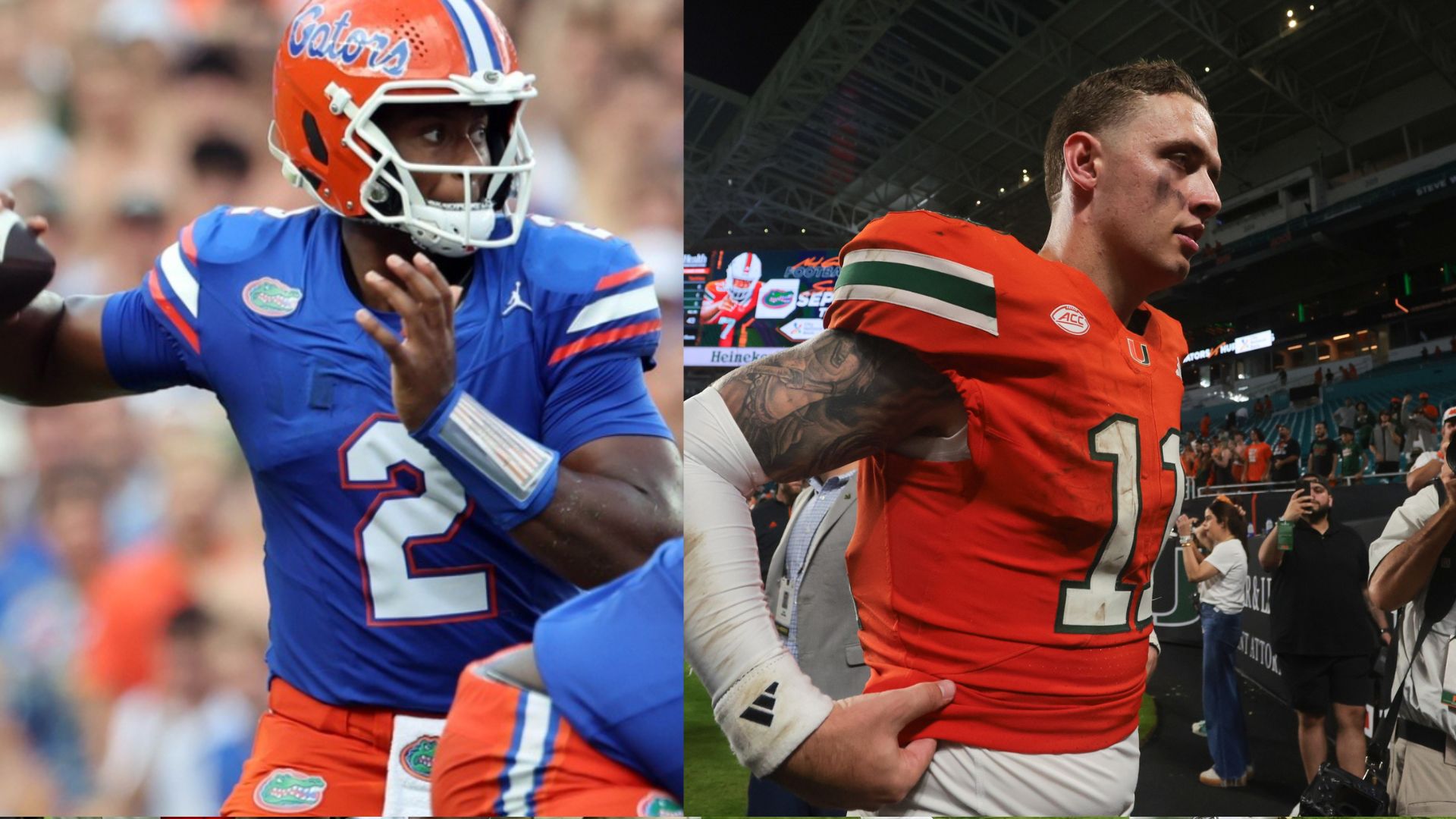 Florida vs Miami Week 4 Injury Report: Updates on Carson Beck, DJ Lagway, and More