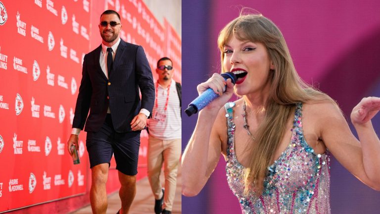 “He Dressed Like a Groomsman Who Lost a Bet”: Fans Roast Travis Kelce’s Game Day Outfit as Taylor Swift Gets Dragged In “He Dressed Like a Groomsman Who Lost a Bet”: Fans Roast Travis Kelce’s Game Day Outfit as Taylor Swift Gets Dragged In
