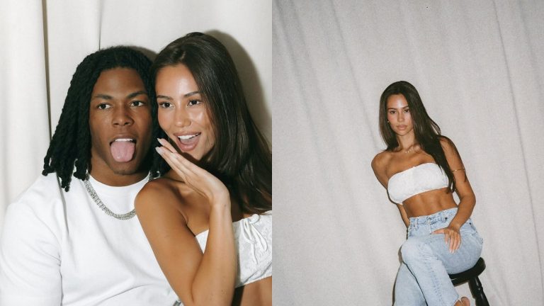 Jahmyr Gibbs’ GF Nicole Anderson Shows Love to Detroit Stars With Custom-Made Outfit For MNF Clash vs Ravens