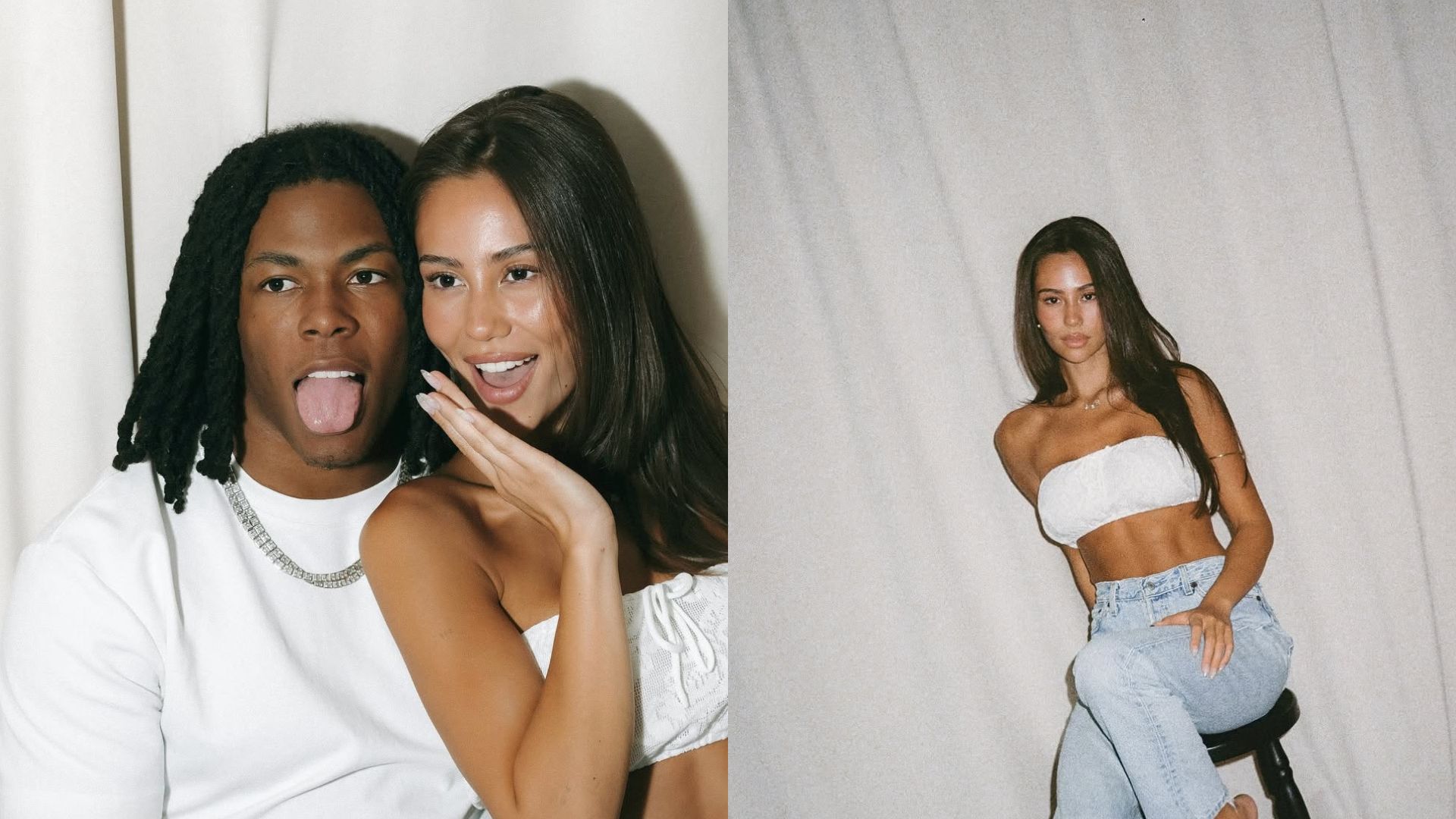 Jahmyr Gibbs' GF Nicole Anderson Pairs Shows Love to Detroit Stars With Custom-Made Outfit For MNF Clash vs Ravens
