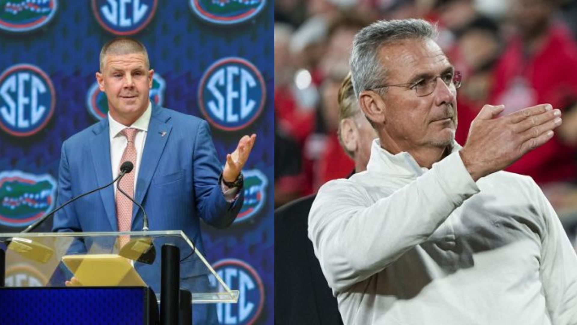 Urban Meyer on Billy Napier's future at Florida.