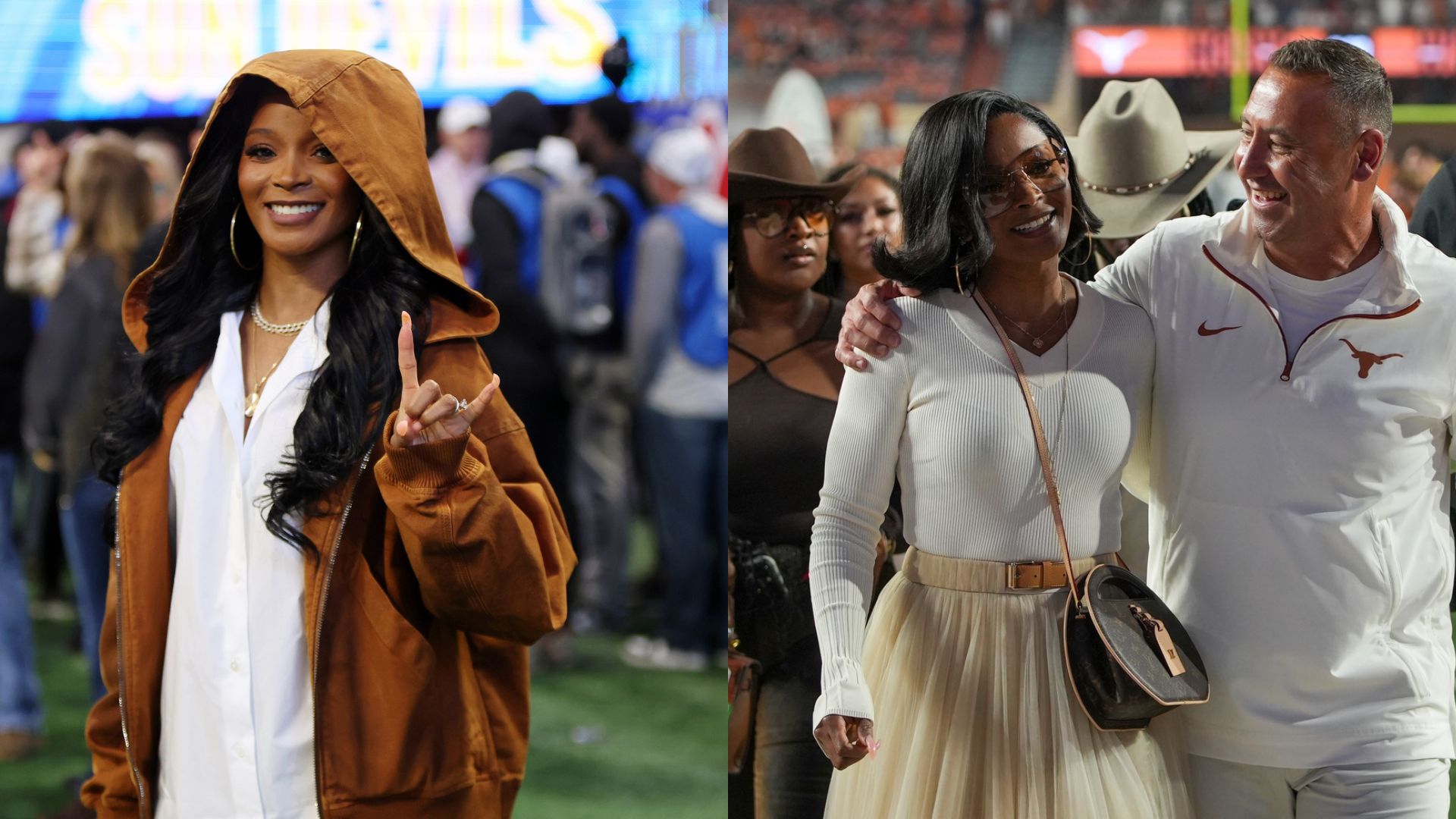 LOOK: Steve Sarkisian’s Wife Loreal Shows Off Chanel Bag Worth Over $8,000 Paired With Glamorous Outfit