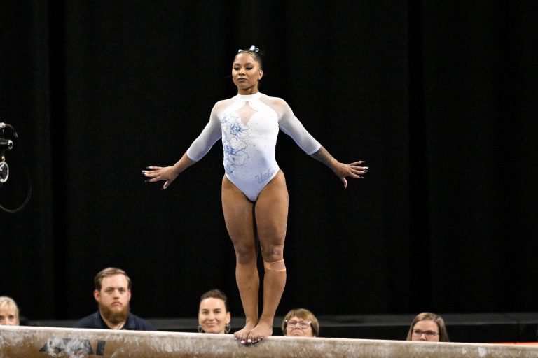 Olympic Gold Medalist and SI Swimsuit Model Jordan Chiles Reveals How She Pulled Off Iconic Gymnast Move