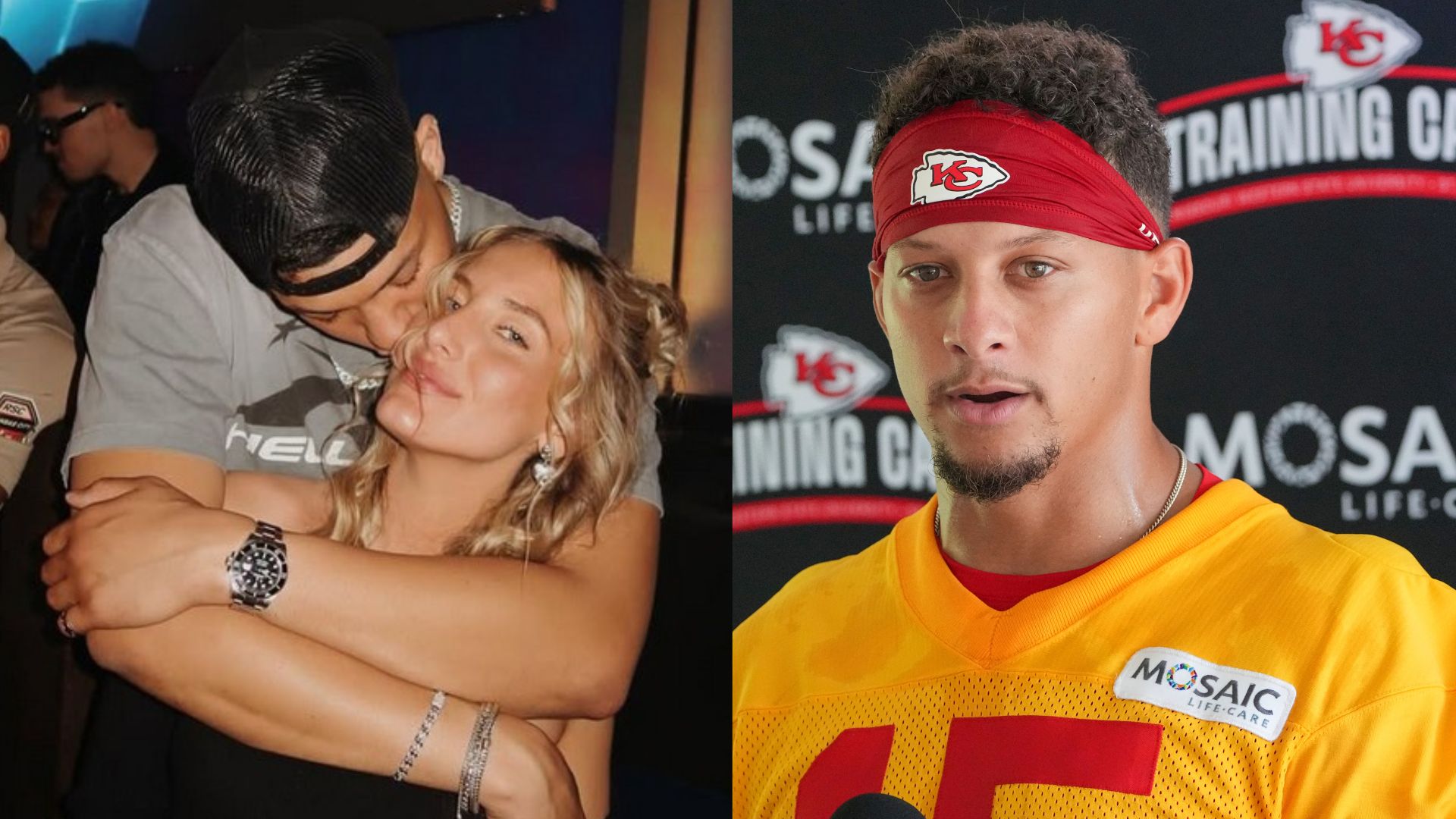 IN PICS: Patrick Mahomes’ Brother Jackson and GF Shyanne Strike Cozy Poses During Chic Boat Photoshoot