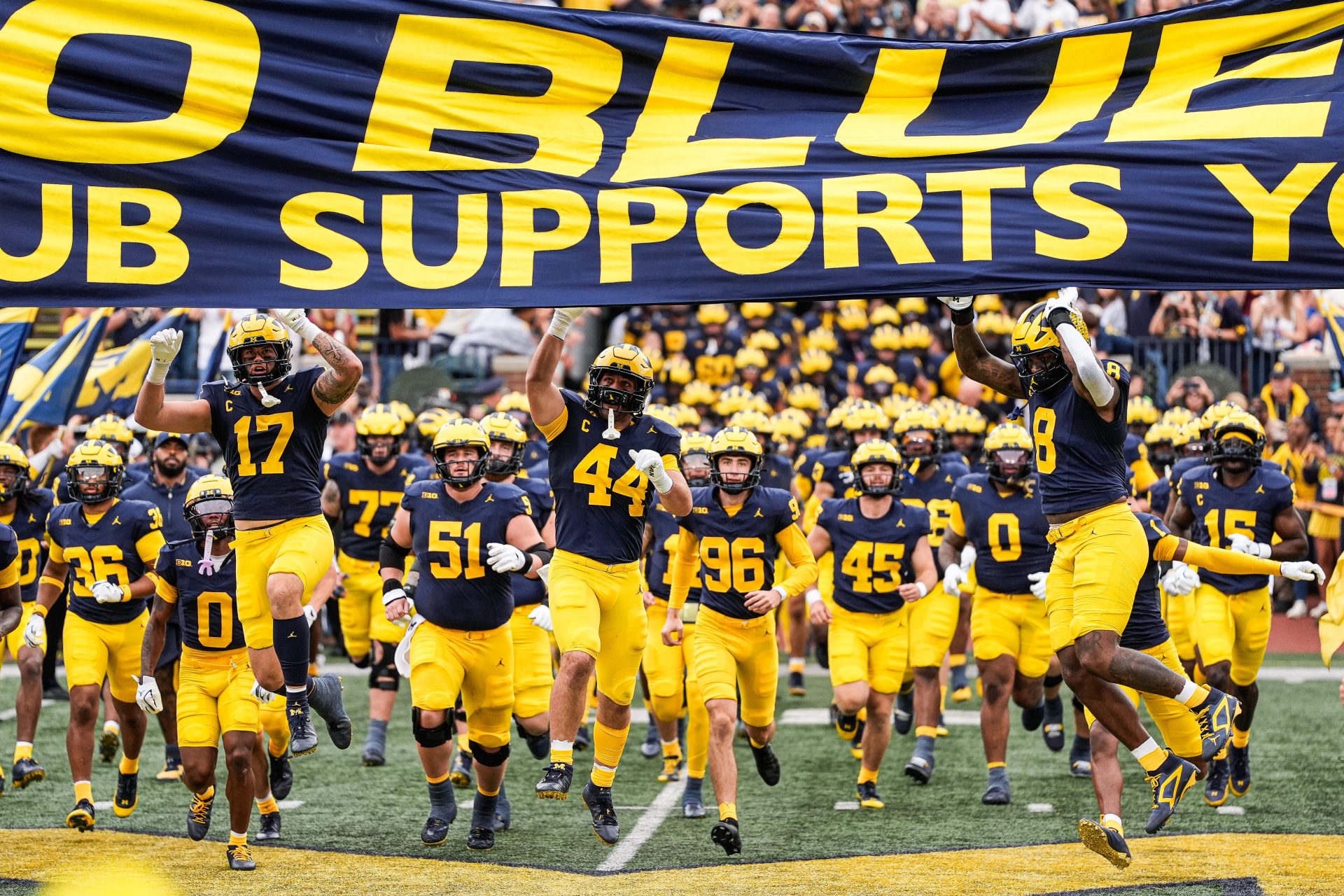 Michigan Stadium remains the nation's largest college football venue. (Photo Credit: IMAGN)