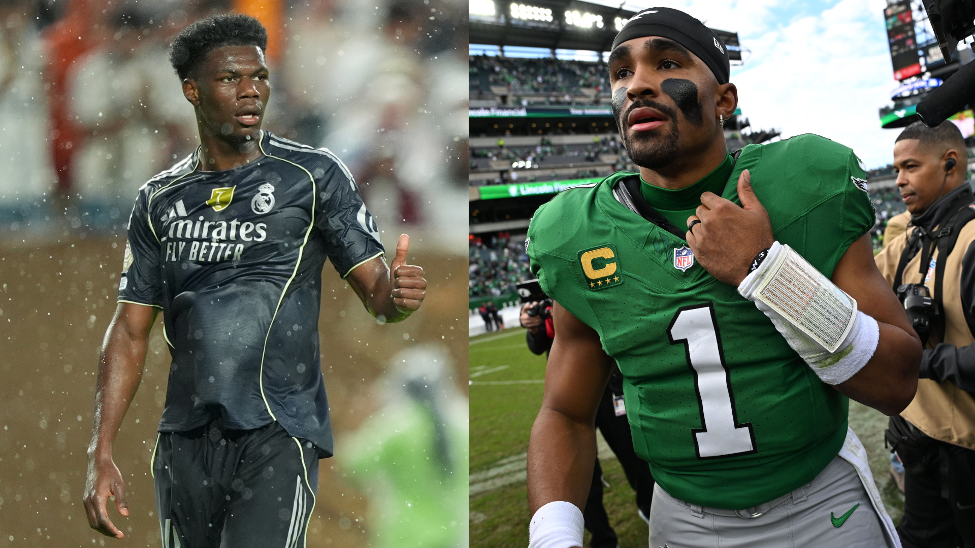 $116,000,000 Worth Real Madrid Superstar Gives Subtle Nod To Eagles' Jalen Hurts After Thrilling El Clasico Win Image Credit: Imagn Images