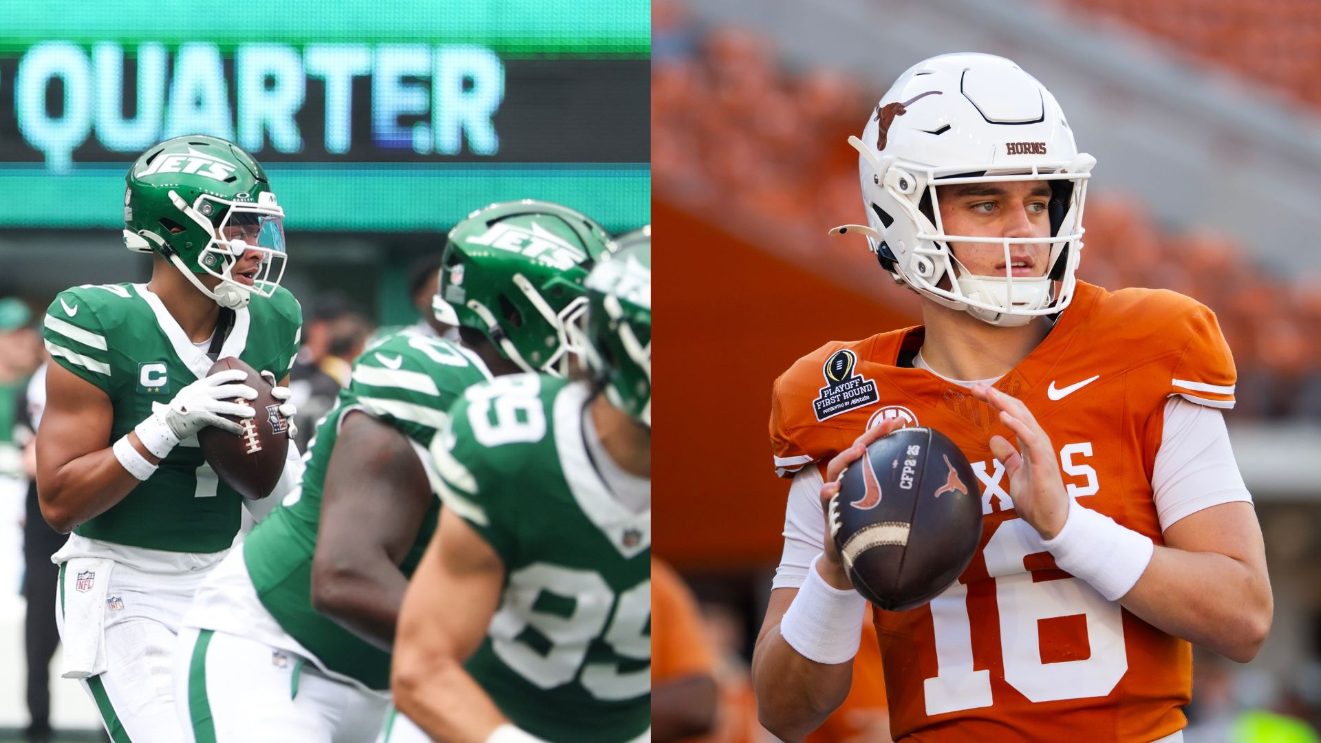 Calls Mount From Fans To Bench Justin Fields And Tank For Arch Manning Amid Jets QB's Disastrous Start vs Broncos