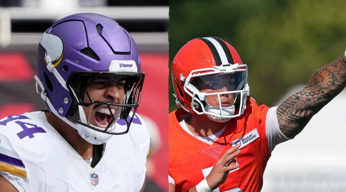 Cleveland Browns vs Minnesota Vikings Inactives: Who's In and Who's Out as Dillon Gabriel Makes NFL Debut in England