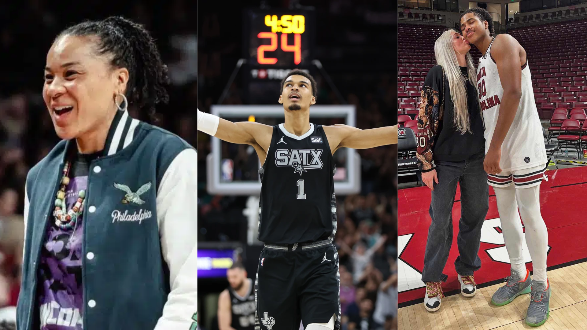 Dawn Staley's Assistant Coach Drops 5-Word Message As Chloe Kitts' BF Battles Victor Wenbanyama Dawn Staley's Assistant Coach Drops 5-Word Message As Chloe Kitts' BF Battles Victor Wenbanyama