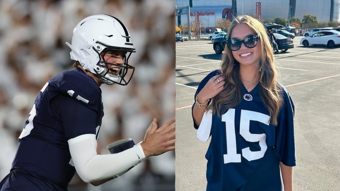 Drew Allar’s GF Emma Bush Drops Heartfelt 3-Word Comment Ahead of Penn State-UCLA Showdown