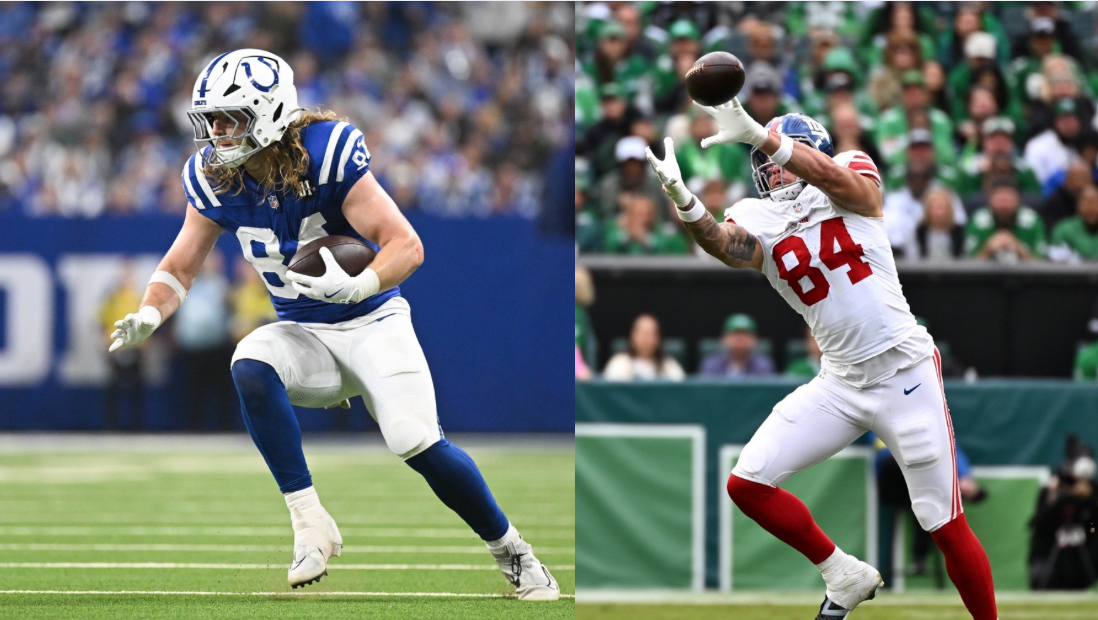 Fantasy Football TE Rankings Week 9: Top Tight Ends To Start, Sit, and Stream This Week Ft. Tyler Warren