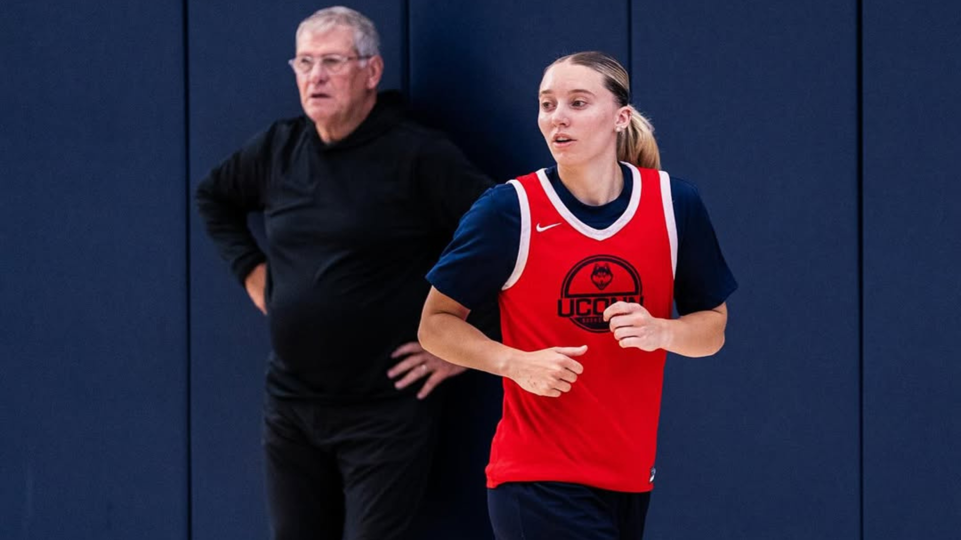 He Became My Grandpa, Tough Loving Grandpa”: Paige Bueckers Turns Emotional Geno  Auriemma Moment into Hilarious Banter | College Sports Network