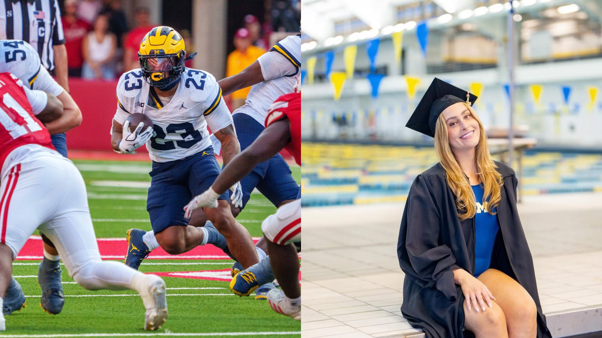 Jim Harbaugh's Daughter Grace Harbaugh Drops 1-Word Reaction Returning To Alma Mater Ahead of Wolverines Matchup vs Wisconsin