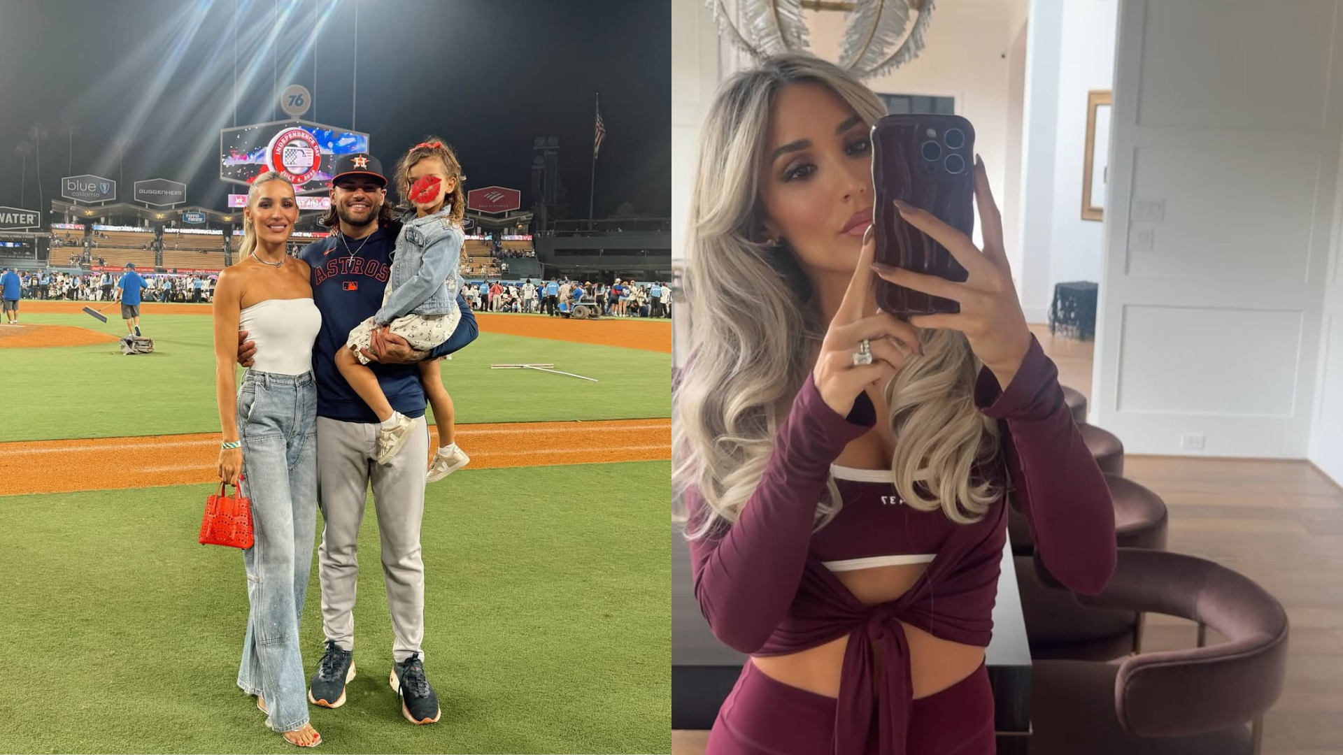 Kara and Lance McCullers. - Source: @karamccullers on Instagram)