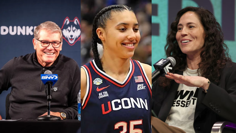 “Man Never Played, So He Doesn’t Fit”: Sue Bird Mocks Geno Auriemma for Appearance on Azzi Fudd’s Podcast