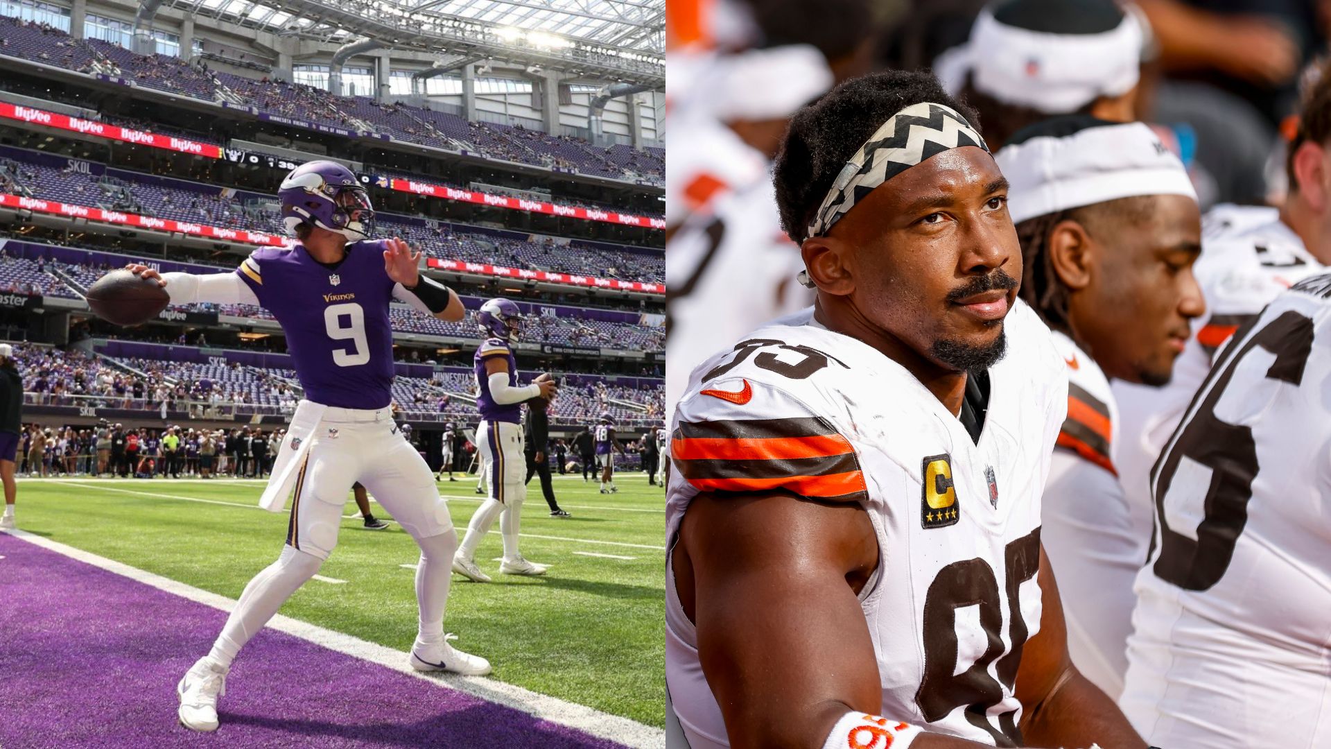 Minnesota Vikings vs Cleveland Browns Week 5 Injury Report And Depth Chart: Updates on Myles Garrett, J.J. McCarthy and More