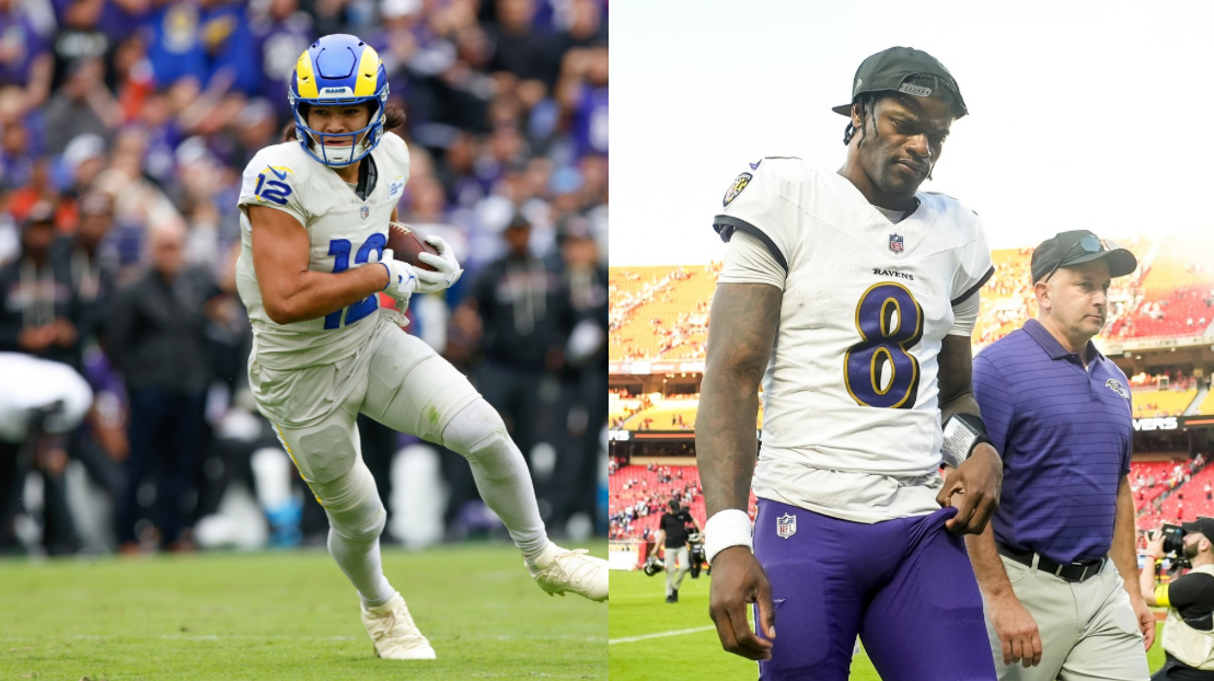NFL Fantasy Football Injury Tracker Week 9: All We Know About Key Stars' Status Ft. Lamar Jackson, Puka Nacua, And More