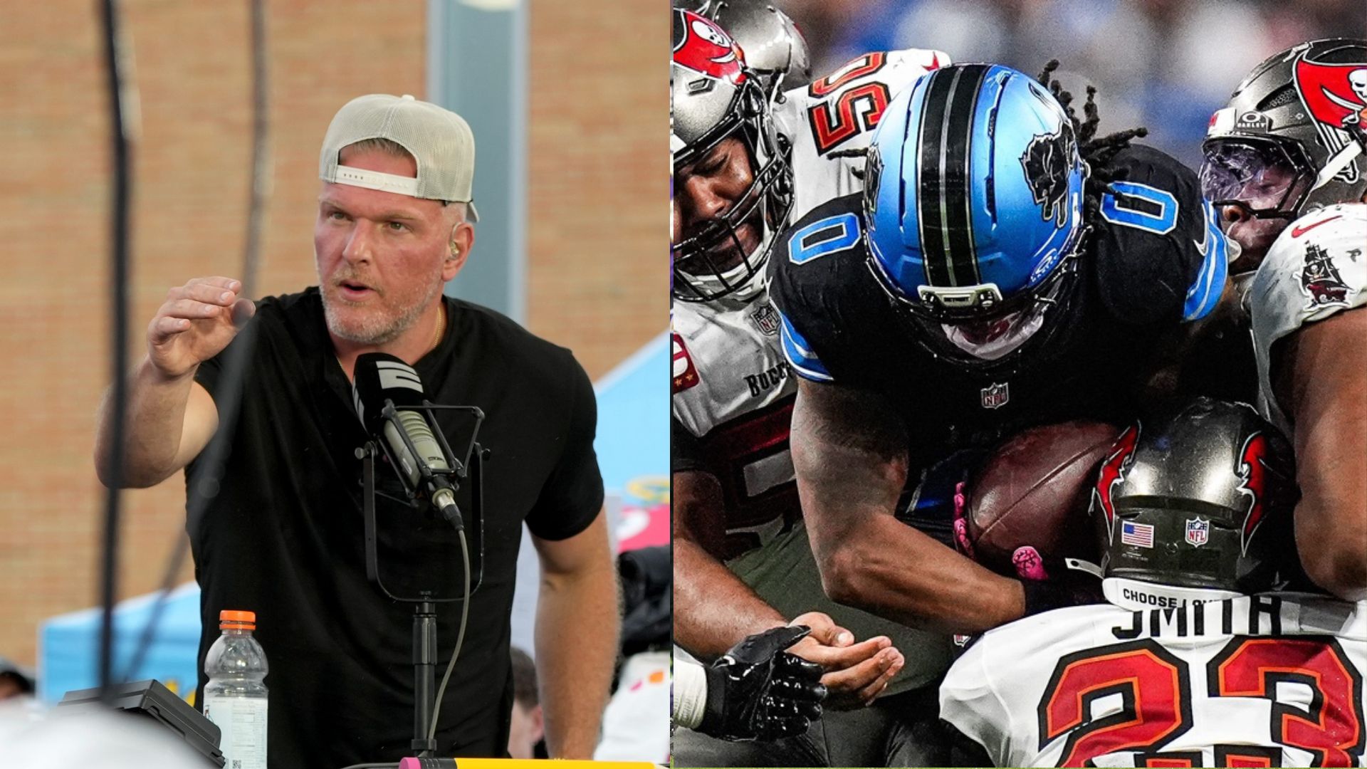 Pat McAfee Calls Out NFL's Alleged Bias Towards Detroit vs Tampa Bay Amid Rigging Allegations From Fans