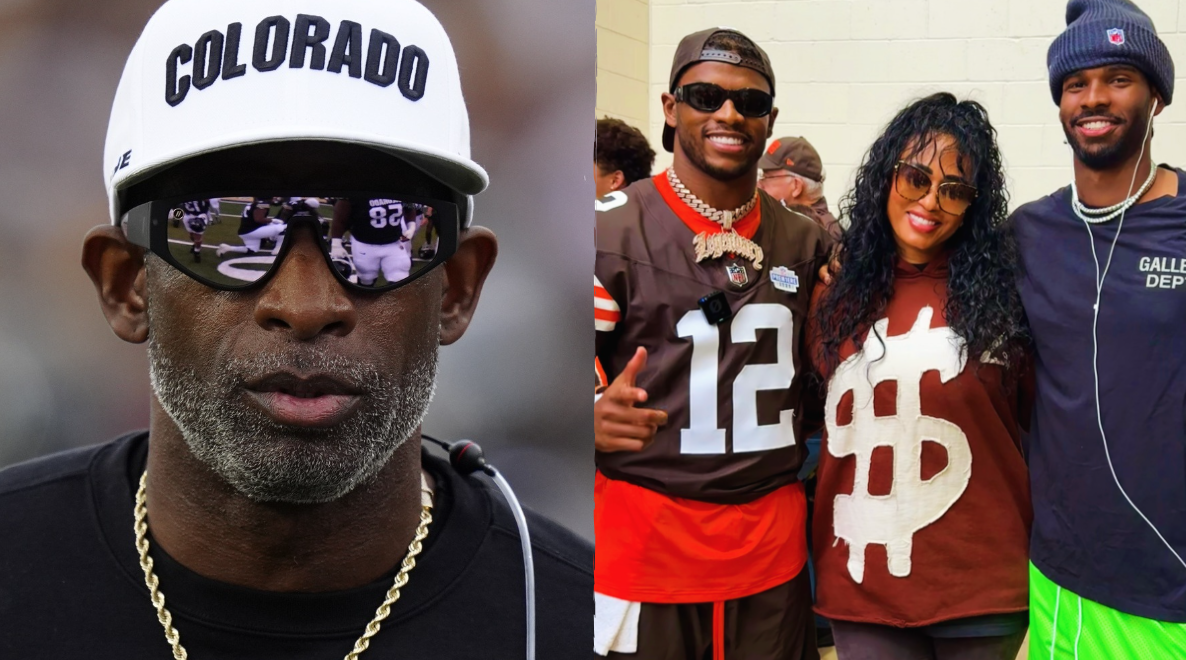 IN PIC: Deion Sanders’ Ex Pilar Sanders Reunites With Shedeur and Shilo Amid Rocky NFL Start for Sons
