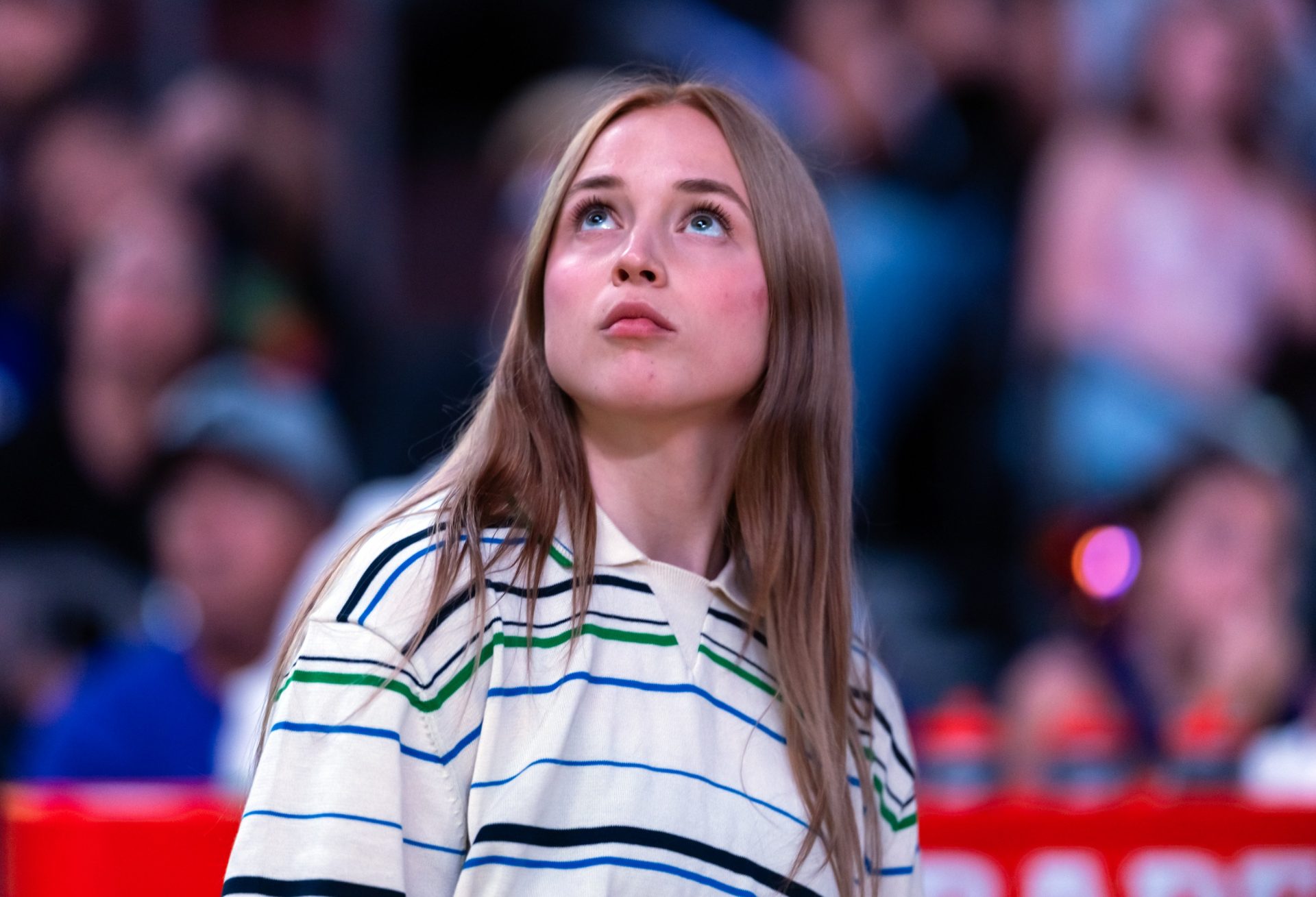 Chicago Sky injured guard Hailey Van Lith against the Phoenix Mercury at Phx Arena.