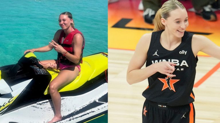 PIC: Paige Bueckers Poses in Pink Bikini as Dallas Star Enjoys Offseason in Turks and Caicos