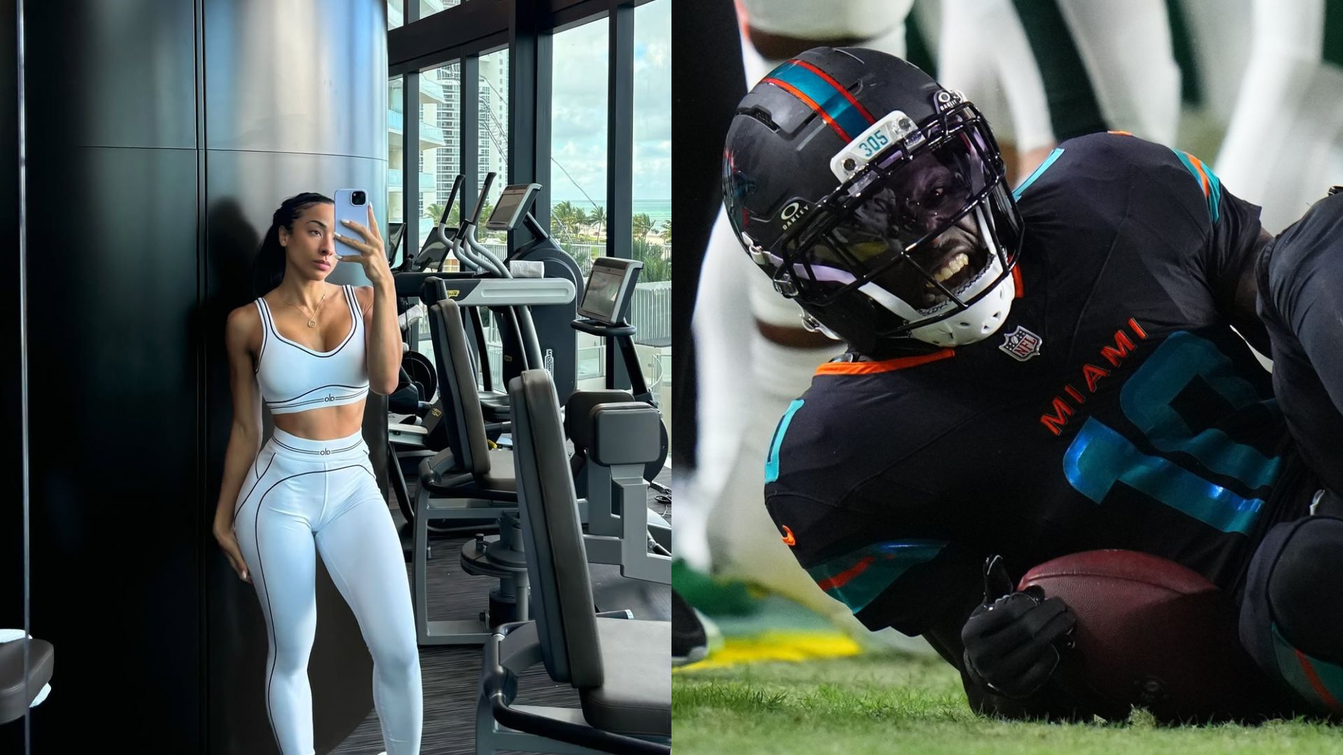 PIC: Tyreek Hill’s Estranged Wife Lakeeta Shows Off Cute Baby Blue Fit As She Sweats It Out in the Gym