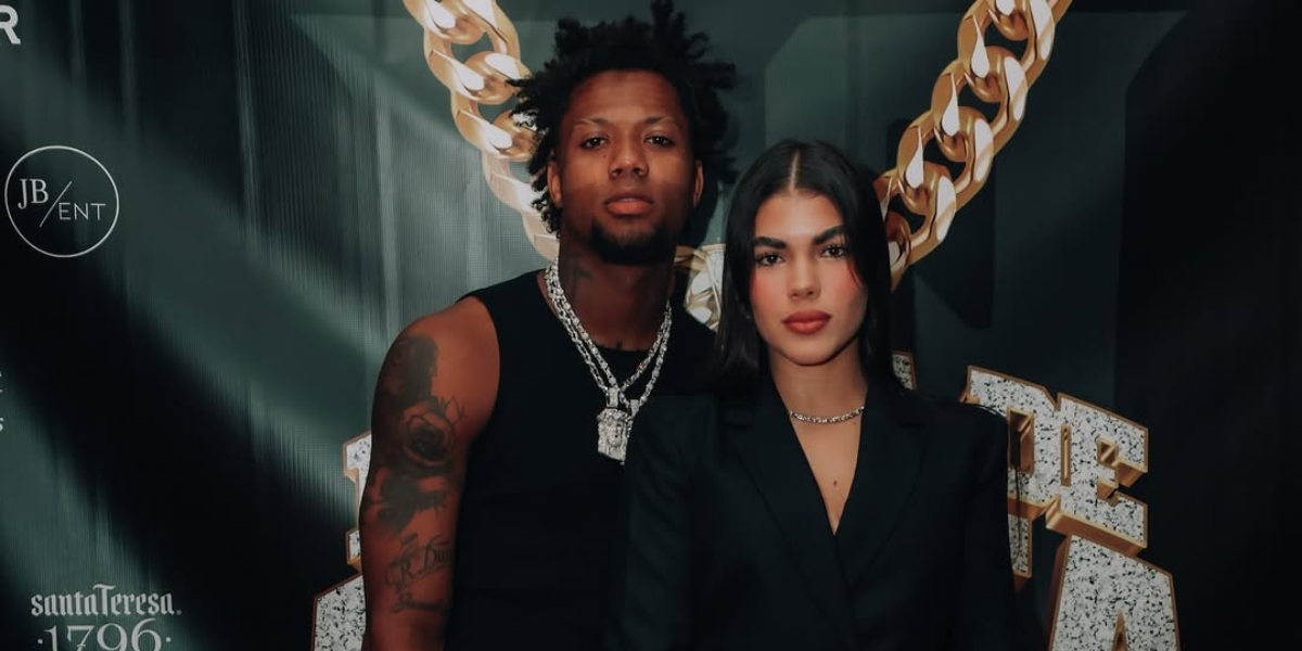 Ron Acuna Jr. and Maria Laborde-Acuna. - Source: @marialaborde on Instagram