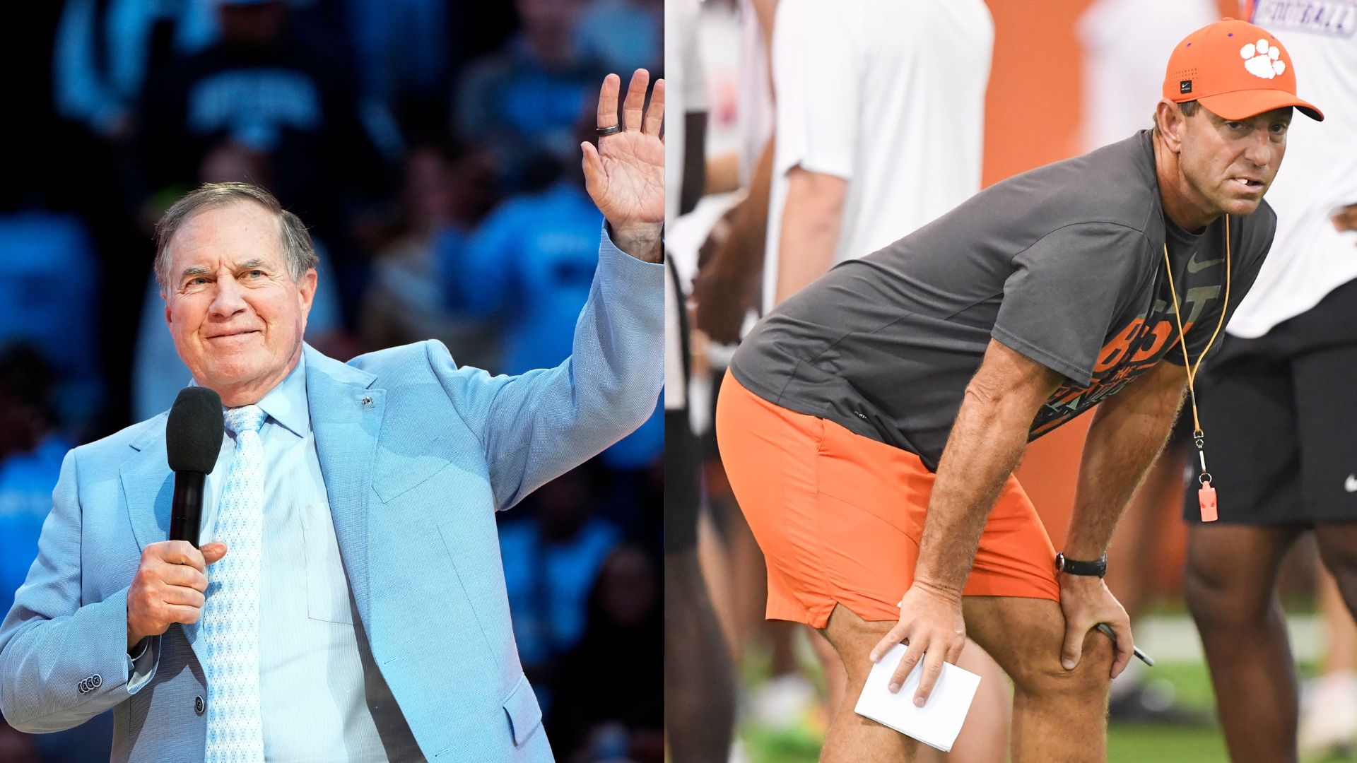 Top 10 Bill Belichick Jokes Cracking Up the Internet As UNC Stuggles Against Clemson in Week 6