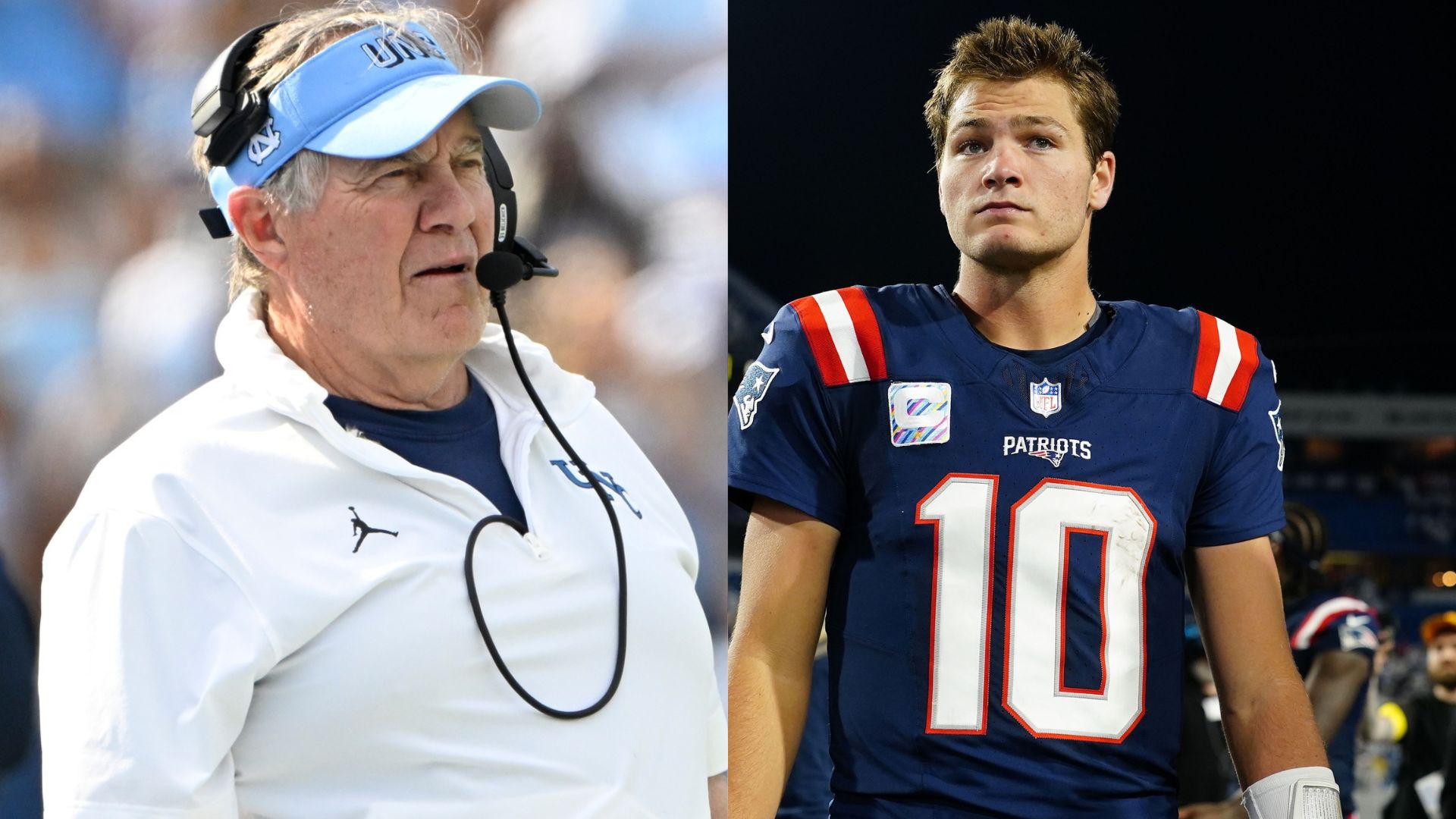 Top 10 Bill Belichick Jokes As UNC Defies Bill Belichick’s Orders To Not Boast About Drake Maye’s Patriots Win