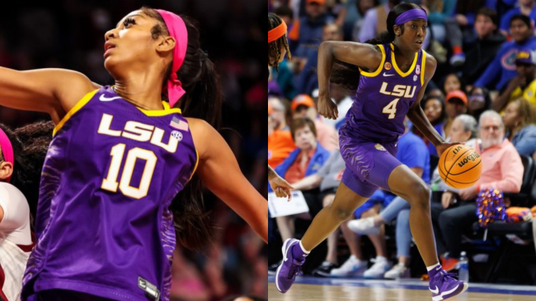 Angel Reese and Flau'jae Johnson. - Source: Imagn