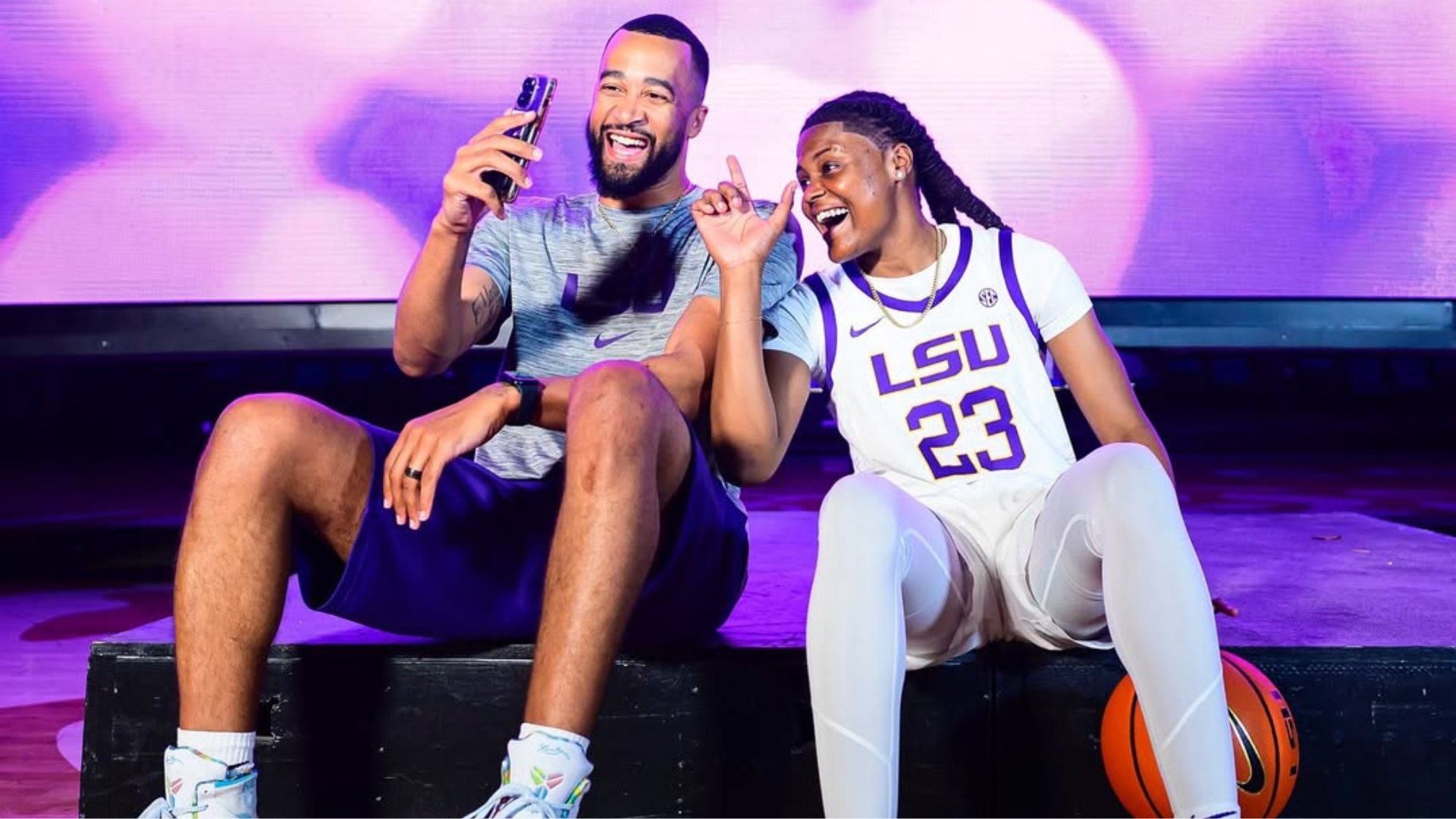 MiLaysia Fulwiley and Gary Redus. - Source: https://www.instagram.com/p/DMtRrh5S8Zg/?img_index=12