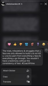 (image credits: @shelomisanders on Instagram)