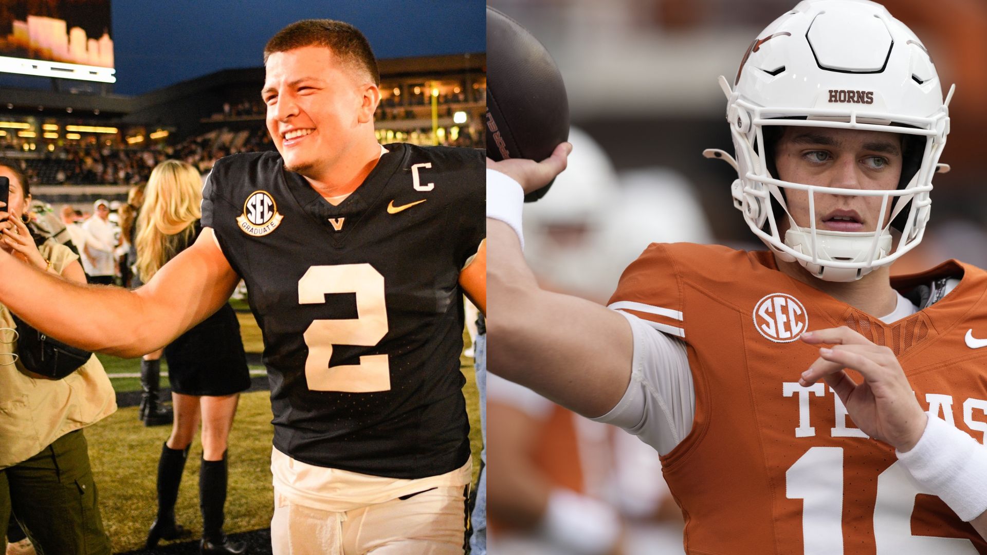 Diego Pavia Takes Bold Shot at Arch Manning and Co. With Off-Beat Comment Ahead of Texas-Vanderbilt Showdown