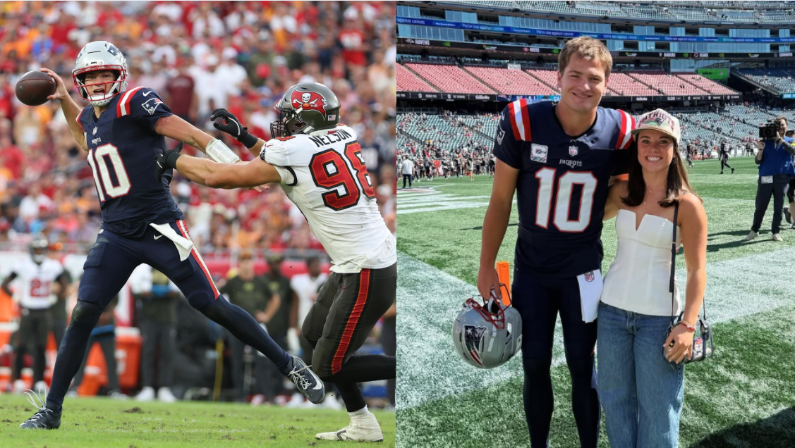 Drake Maye's Wife Ann Michael Shares 3-Word Reaction As Patriots QB Leads MVP Charge With Win vs Bucs