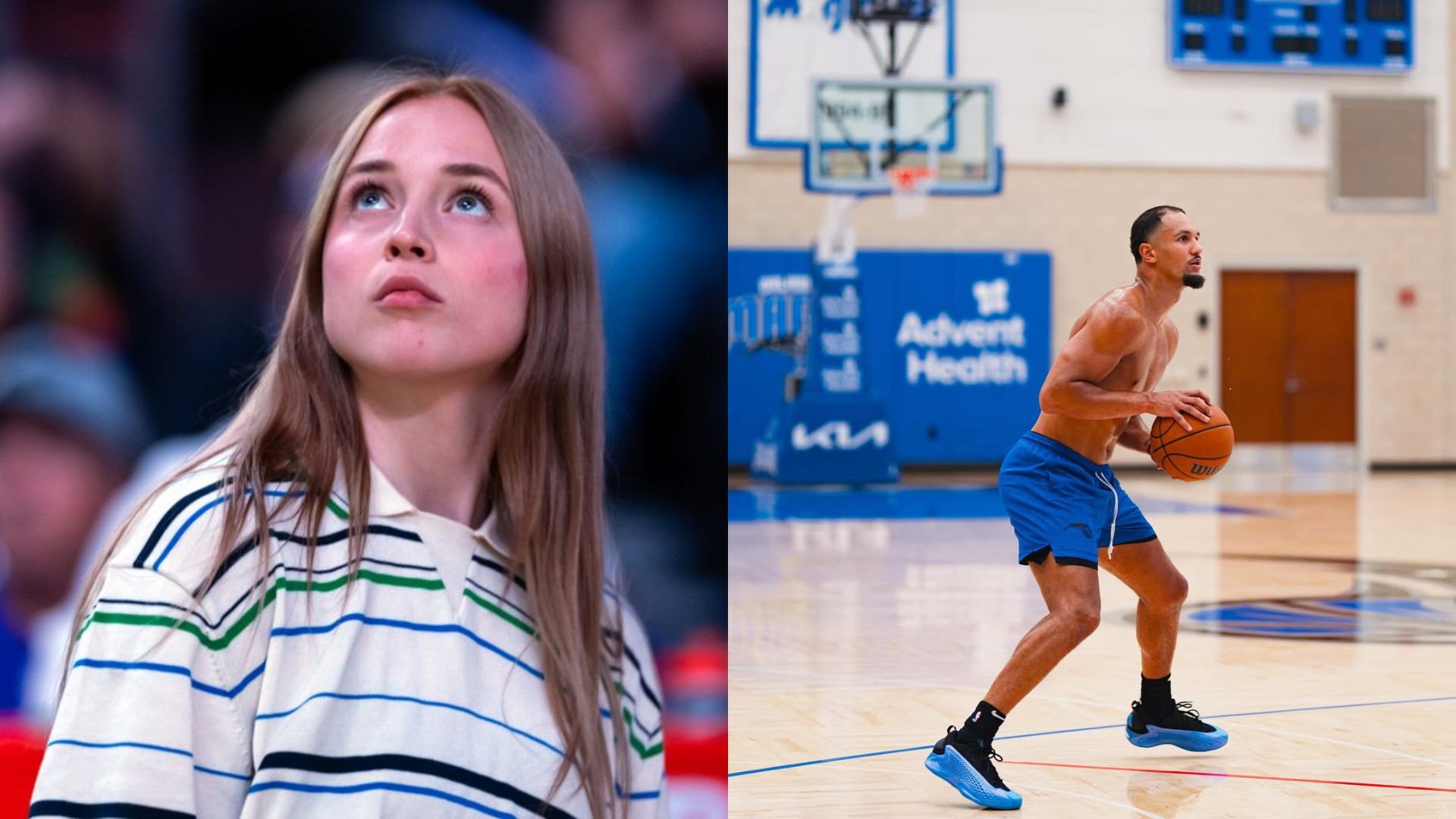 Hailey Van Lith and Jalen Suggs. - Source: Imagn, https://www.instagram.com/p/DNZH_txyfMh/?hl=en&img_index=4