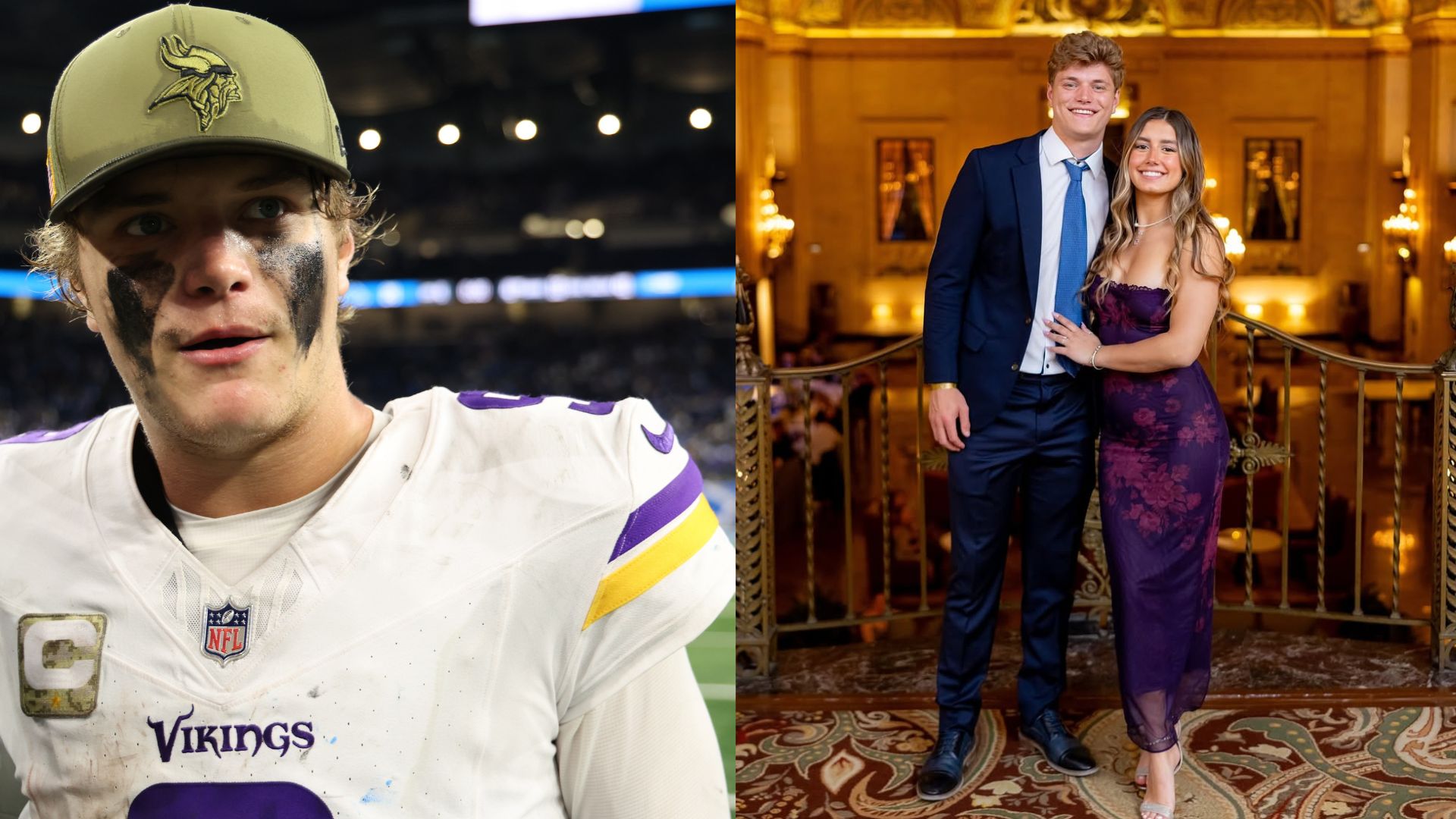 J.J. McCarthy's Wife Katya Kuropas Calls Out ESPN Analyst For Doubting Vikings Star Following Massive Rivalry Win Over Detroit