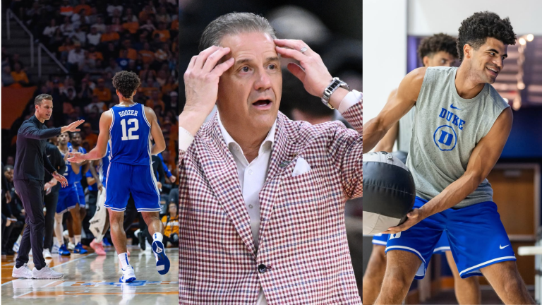 John Calipari, The Boozer Twins and Jon Scheyer. - Source: Imagn, https://www.instagram.com/p/DQXqbVYkd_4/?hl=en&img_index=4, https://www.instagram.com/p/DM6KnUux-bb/?hl=en&img_index=2