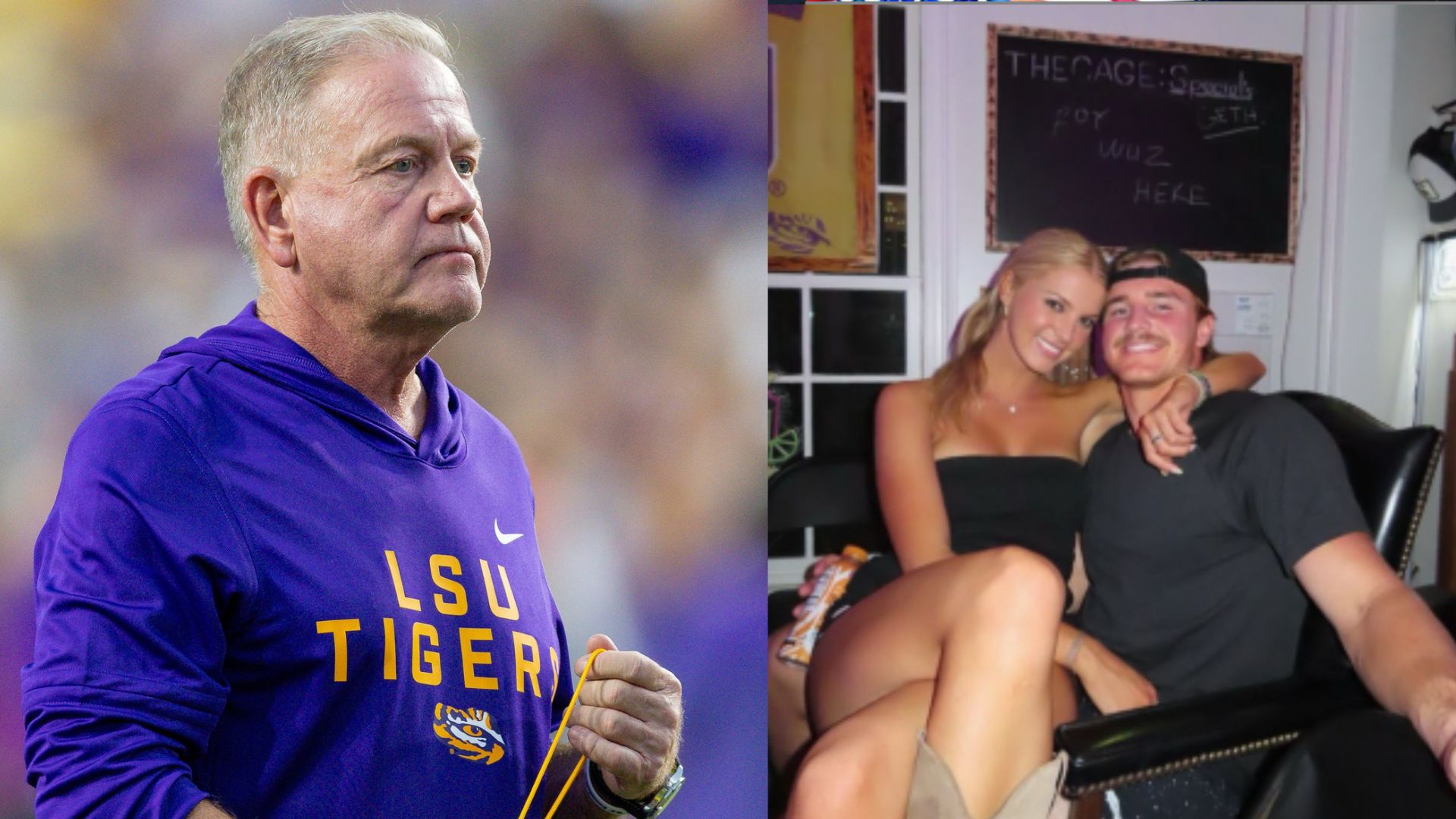 Landry Kiffin's BF Whit Weeks Reacts As Brian Kelly Pens Heartfelt Note Days After LSU Firing