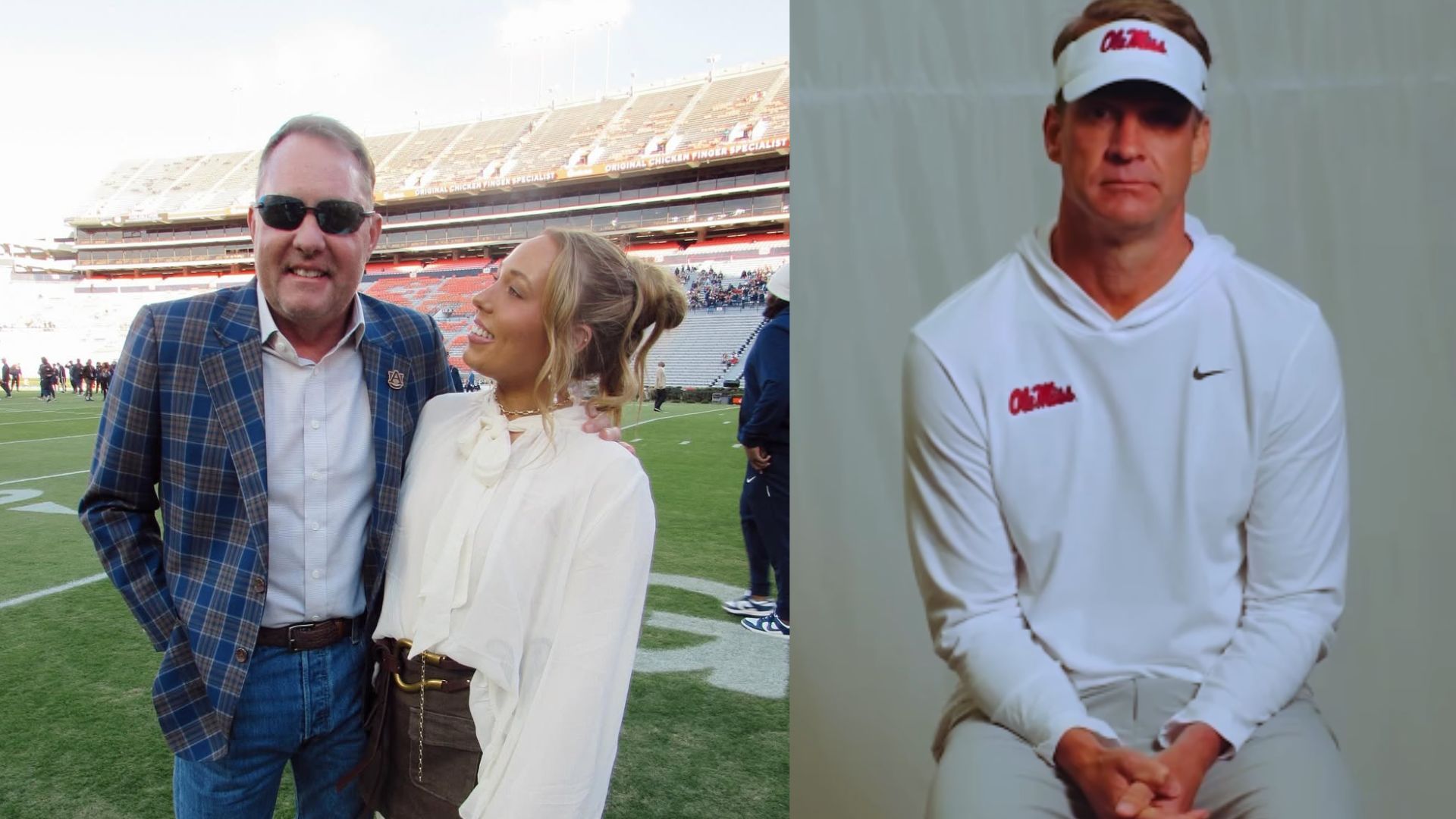 Image credit - @coachhughfreeze @thereallanekiffin