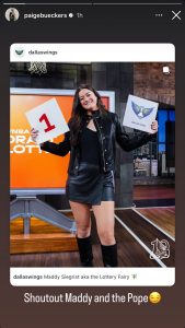 (image credits: @paigebueckers on Instagram)