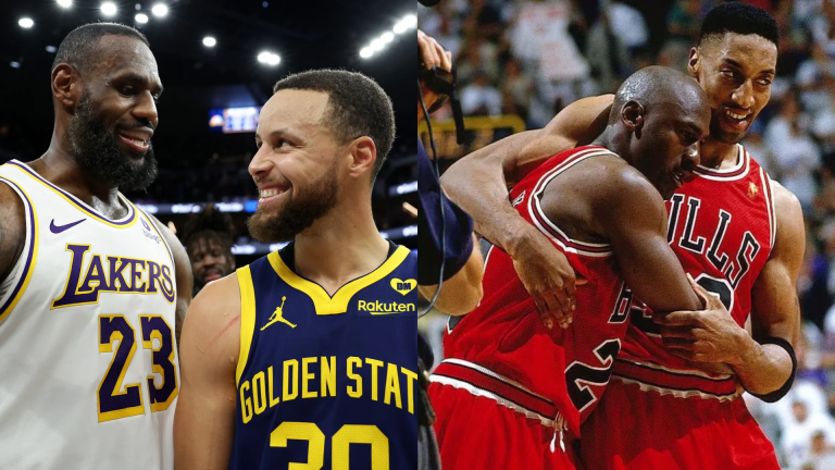 LeBron James and Stephen Curry Recall Michael Jordan-Scottie Pippen Strategy to Dissect Their Iconic Matchup