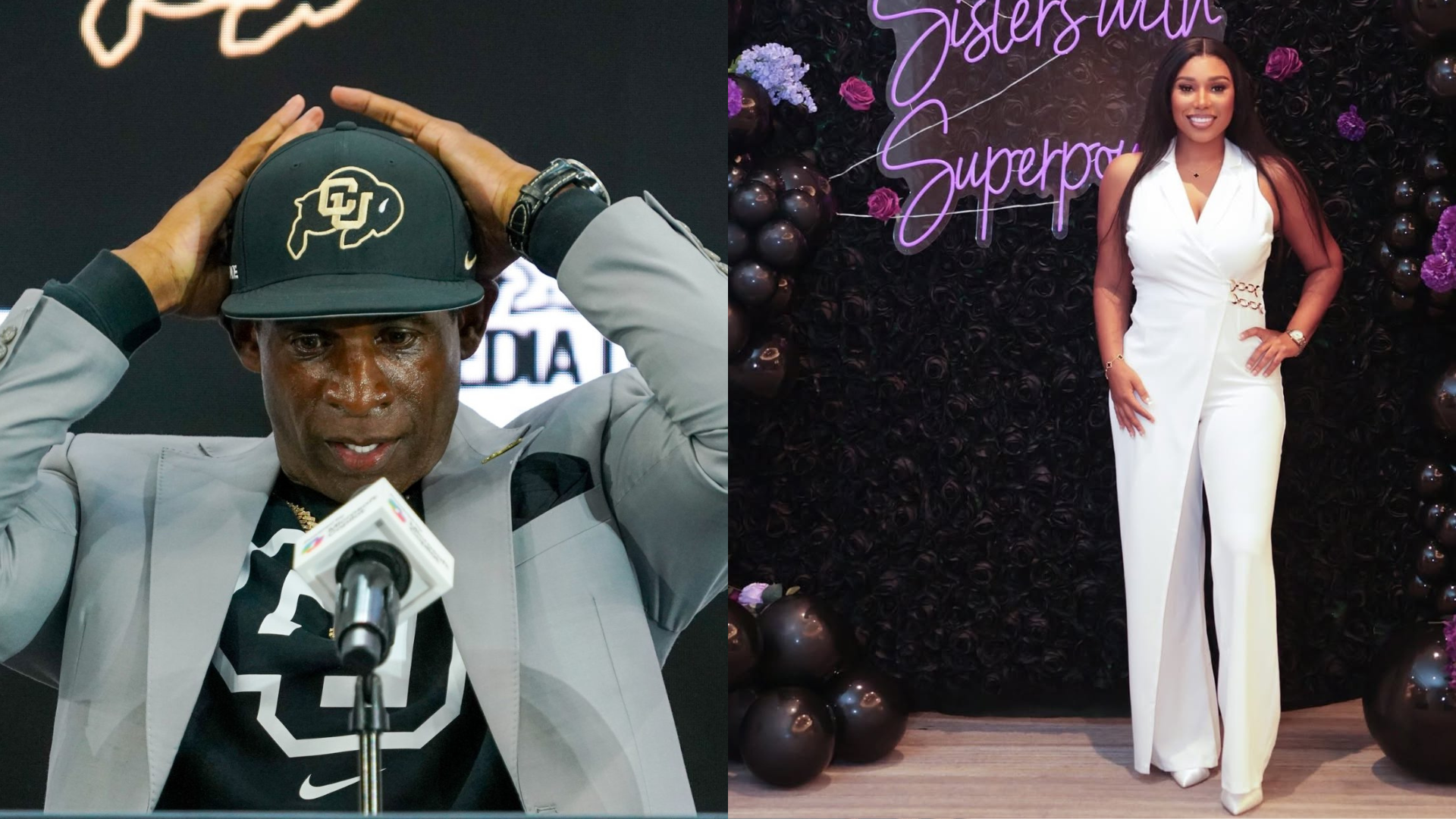 Deion and Deiondra Sanders. - Source: https://www.instagram.com/p/DQDd-F_DA11/?img_index=4, Imagn