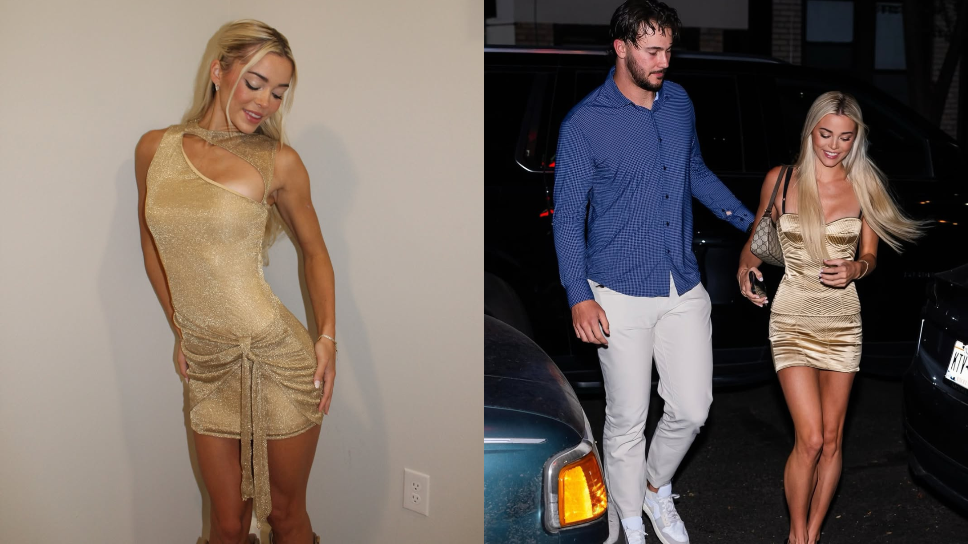 Paul Skenes and Livvy Dunne. - Source: @livvydunne on Instagram