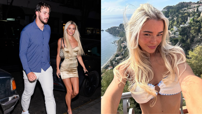 Livvy Dunne and Paul Skenes. - Source: @livvydunne on Instagram