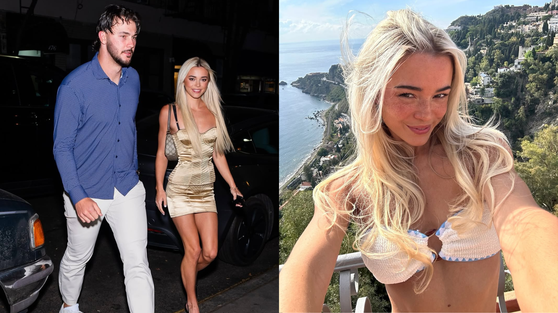 Livvy Dunne and Paul Skenes. - Source: @livvydunne on Instagram